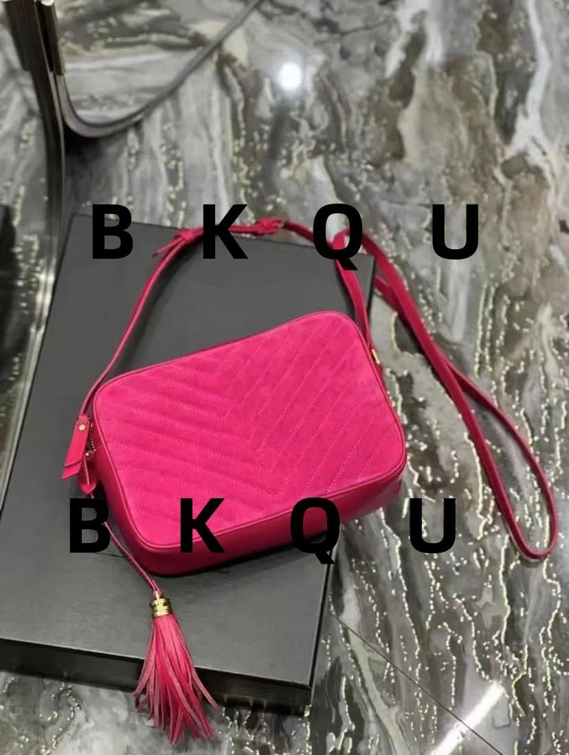 2023 BKQU classic original luxury bag fashion trend single shoulder camera bag leather designer - Taylor K Shop
