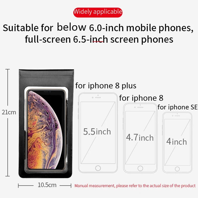 360 Rotatable Waterproof Touchscreen Bike Phone Holder - Taylor K Shop