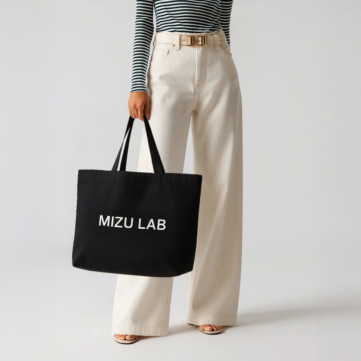 Canvas Tote Bag - Black