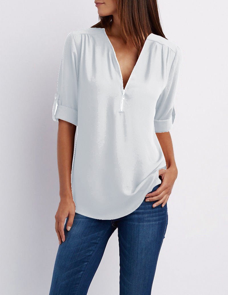 Chiffon Blouse - Taylor K Shop