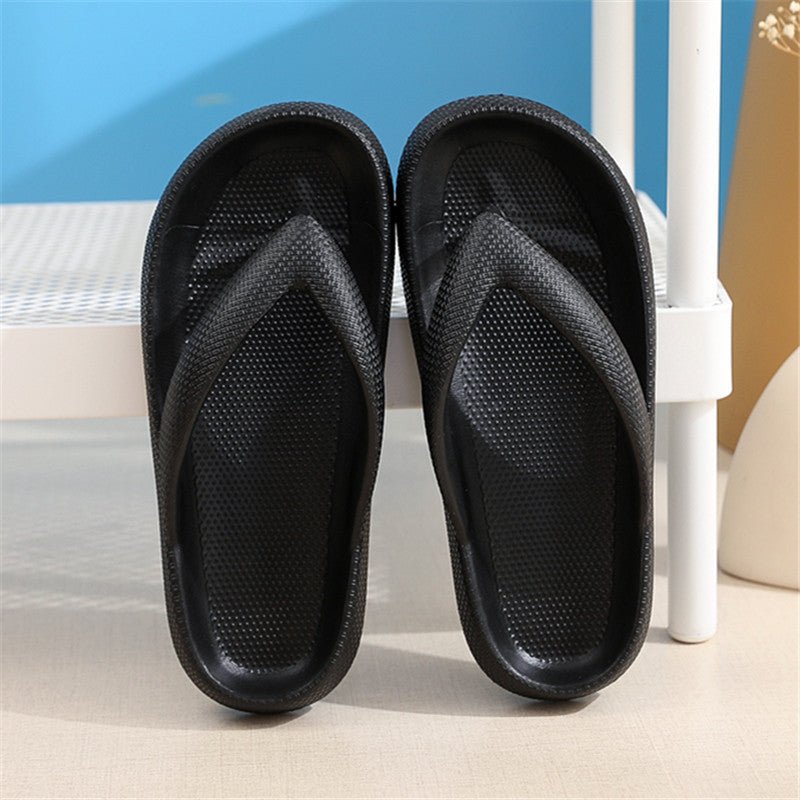 Clip Toe Shoes Eva Non - Slip Slippers Soft Sole Flip Flops Women Thick Bottom Bathroom Slides Summer - Taylor K Shop