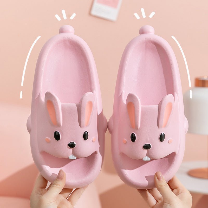 Cute Rabbit Slippers For Kids Women Summer Home Shoes Bathroom Slippers - Taylor K Shop