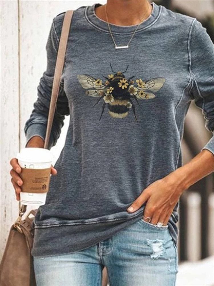 Donkey head printed blouse - Taylor K Shop