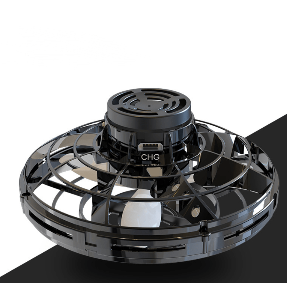 Flynova Mini Drone LED UFO Type Flying Helicopter Spinner Fingertip Upgrade Flight Gyro Drone Toy Kids Gift - Taylor K Shop