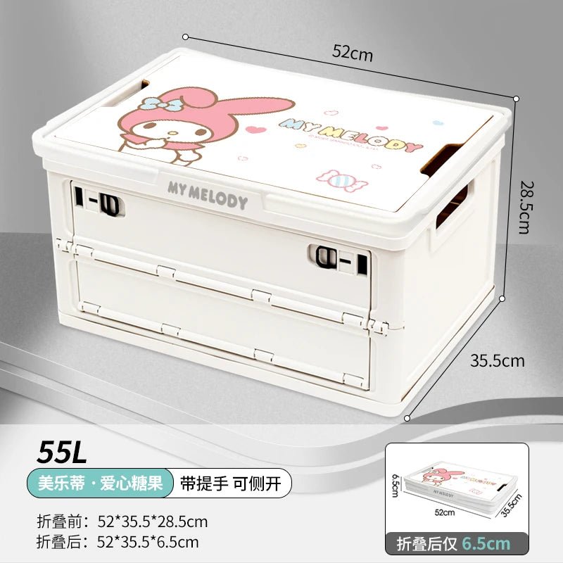 Kawaii Hello Kitty Car Trunk Storage Camping Box - Taylor K Shop