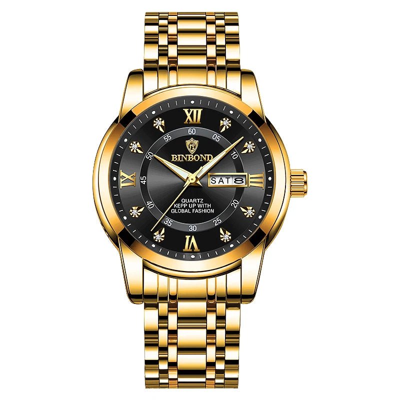 Mens Luxury Dive Watch with Date 30ATM Water Resistant - Taylor K Shop