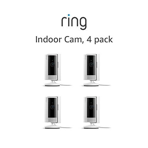 Ring Indoor Cam (2nd Gen) | latest generation, 2023 release | 1080p HD Video & Color Night Vision, Two - Way Talk, and Manual Audio & Video Privacy Cover | White - Taylor K Shop