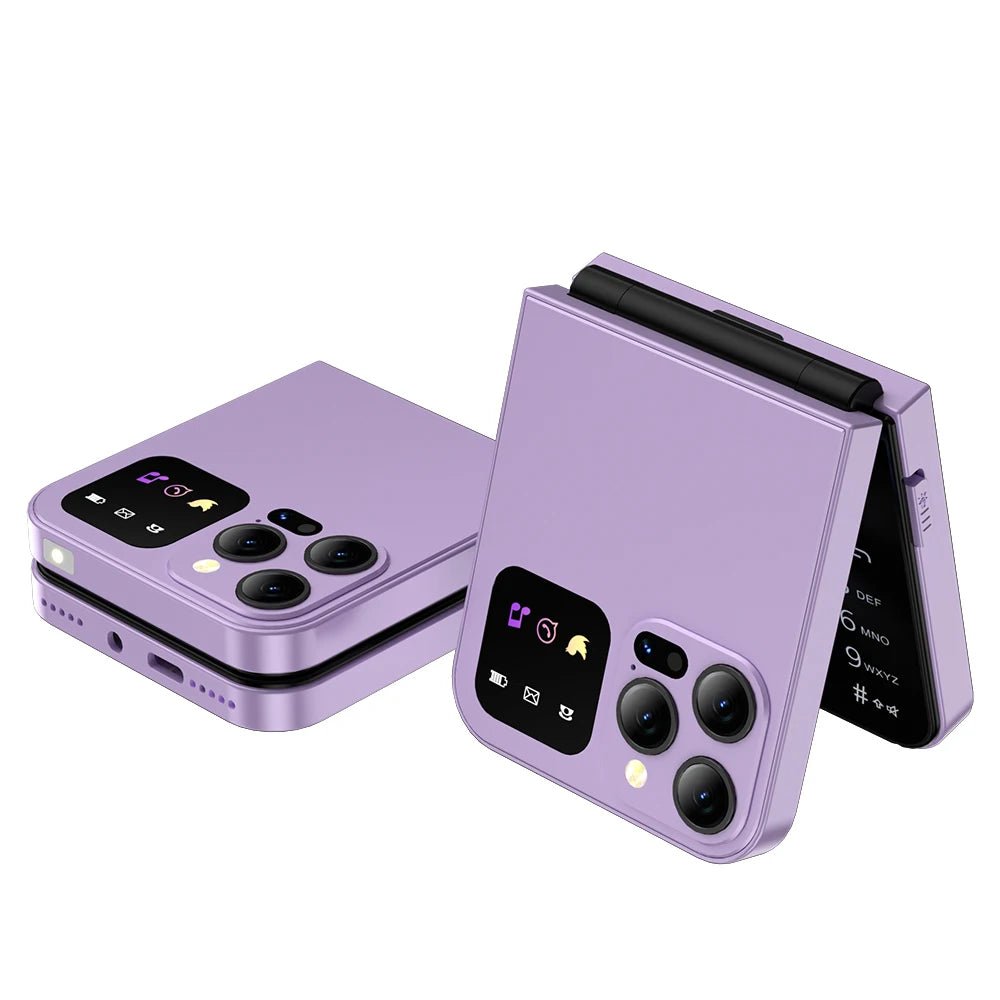 SERVO A50 Pro Flip Phone Dual SIM GSM Torch Call Recording - Taylor K Shop