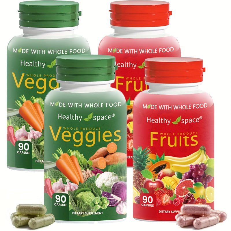 Ultimate Superfood Supplement 180 Fruit Vegetable Capsules - Taylor K Shop