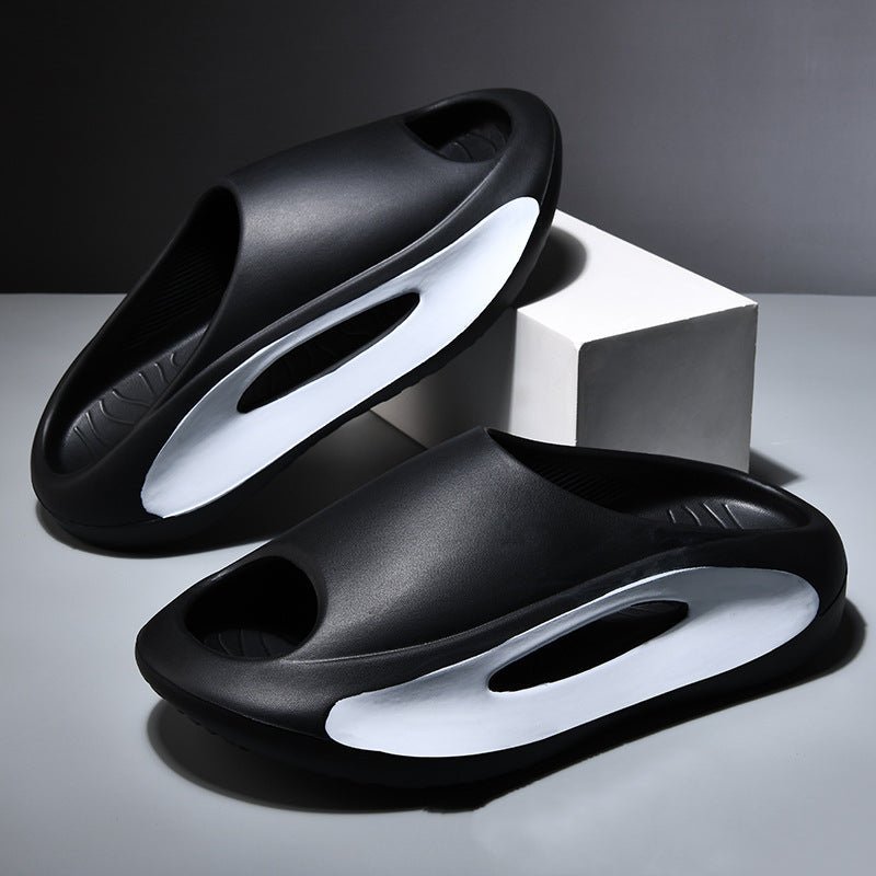 Ins Slippers Women Men Peep Toe Slipper Summer Hollow Unisex Sports Beach Shoes - Taylor K Shop