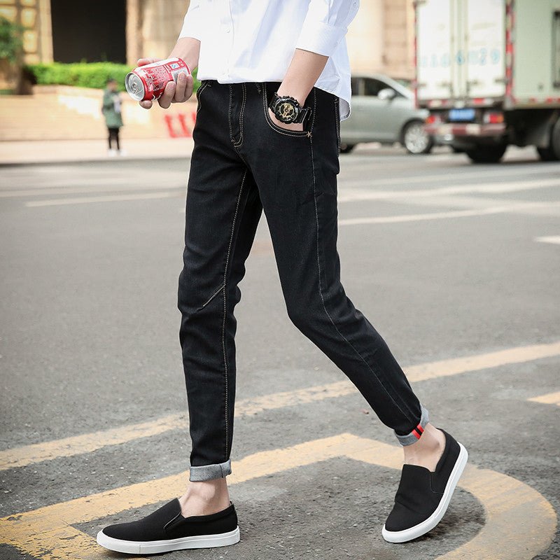 Men's cropped jeans - Taylor K Shop