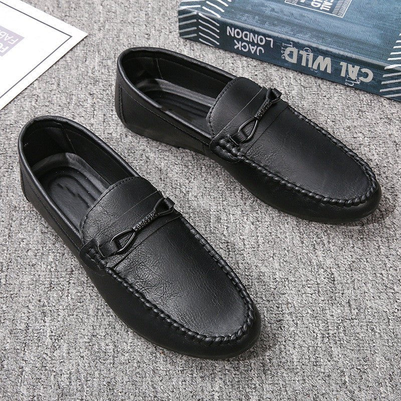 Mens Fashion Soft Sole Casual Leather Shoes - Taylor K Shop