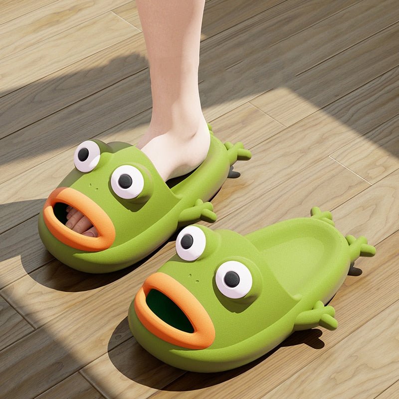 Mo Dou Summers Slippers for Women Stylish Cartoon Clog Shape Men's Slides Non Slip Outdoor Sandals for Unisex Waterproof Shoes - Taylor K Shop