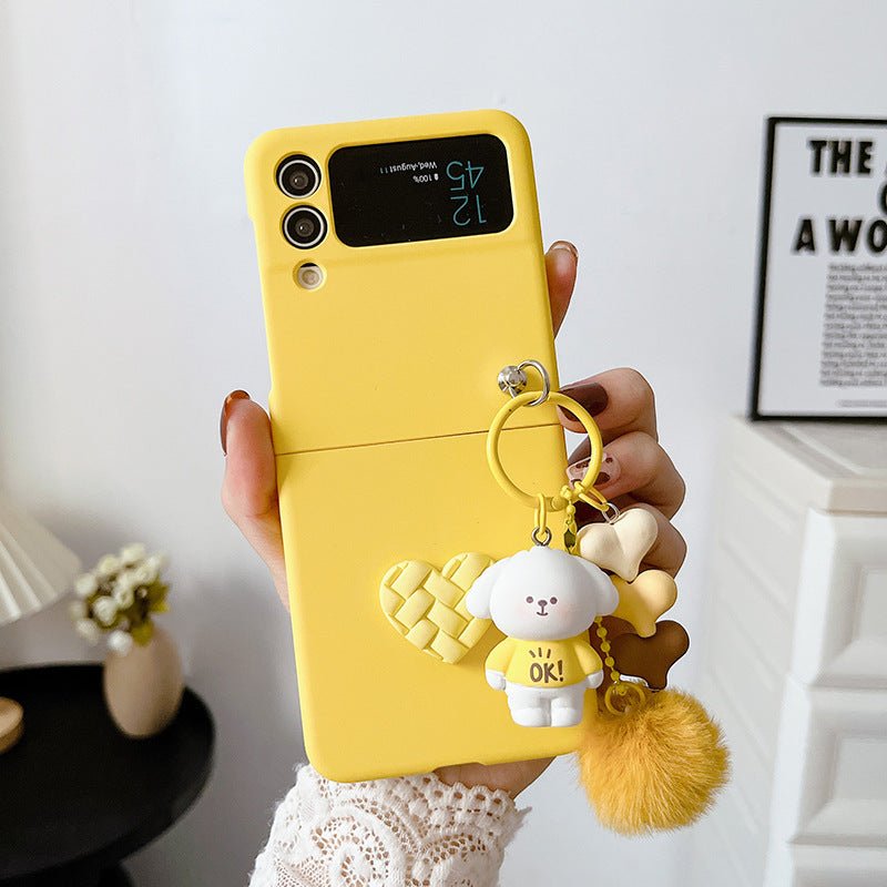 Mobile Phone Shell Doll Hair Ball Diamond Love - Taylor K Shop