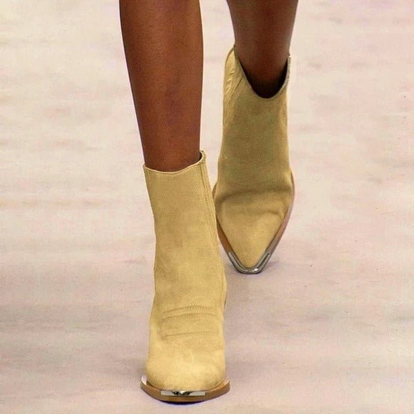 Pointed toe ankle boots - Taylor K Shop