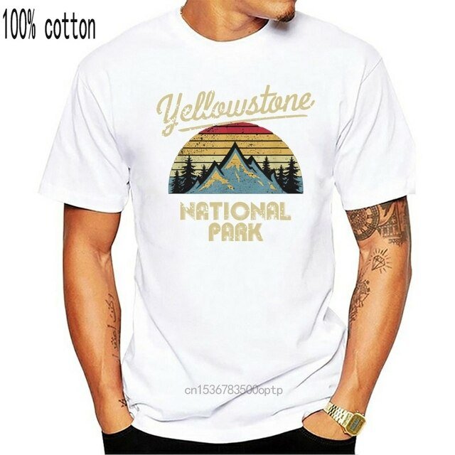 Retro Yellowstone National Park T-Shirt - Taylor K Shop