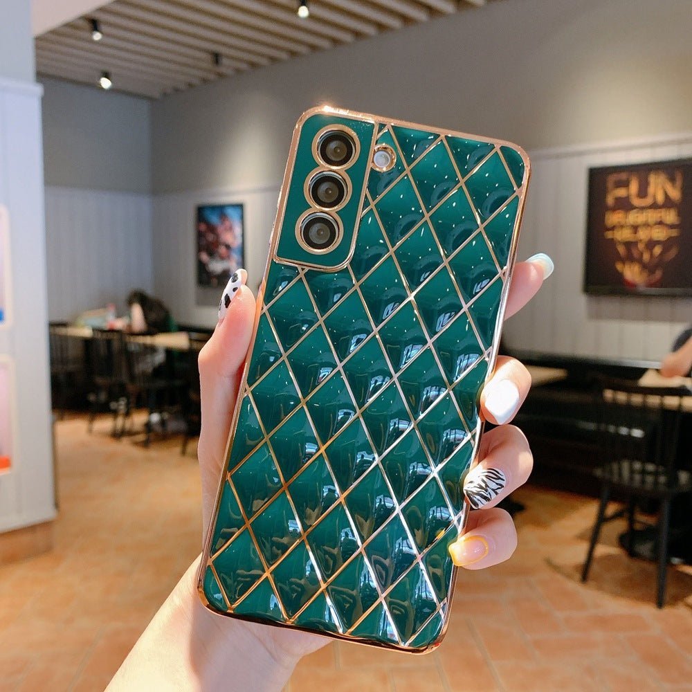 S22 Electroplated Diamond Phone Case - Taylor K Shop