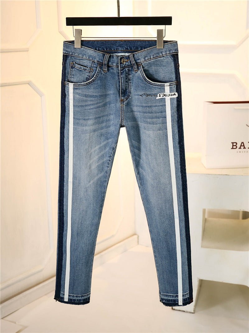 Straight washed jeans - Taylor K Shop