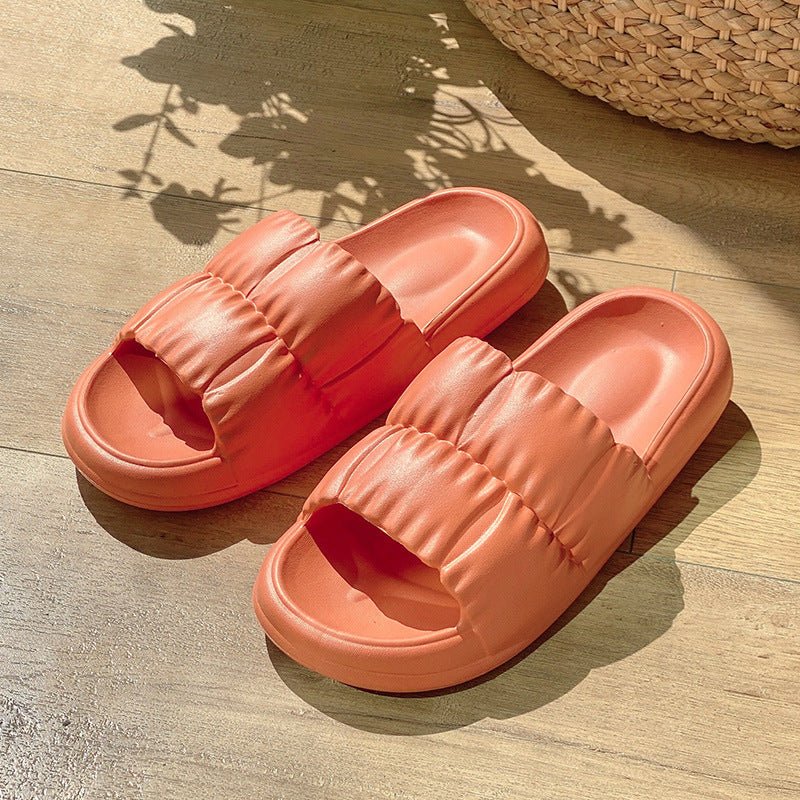 Women Home Shoes Bathroom Slippers Soft Sole Slides Summer Beach Shoes - Taylor K Shop