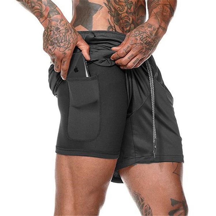 Beach Pants Casual Shorts Mesh Sports Pants