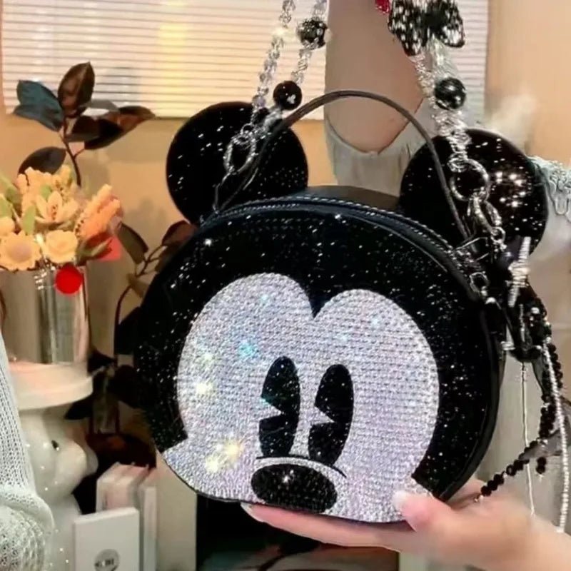 2024 MINISO Handmade Cartoon Diamond Crossbody Chain Bag - Taylor K Shop