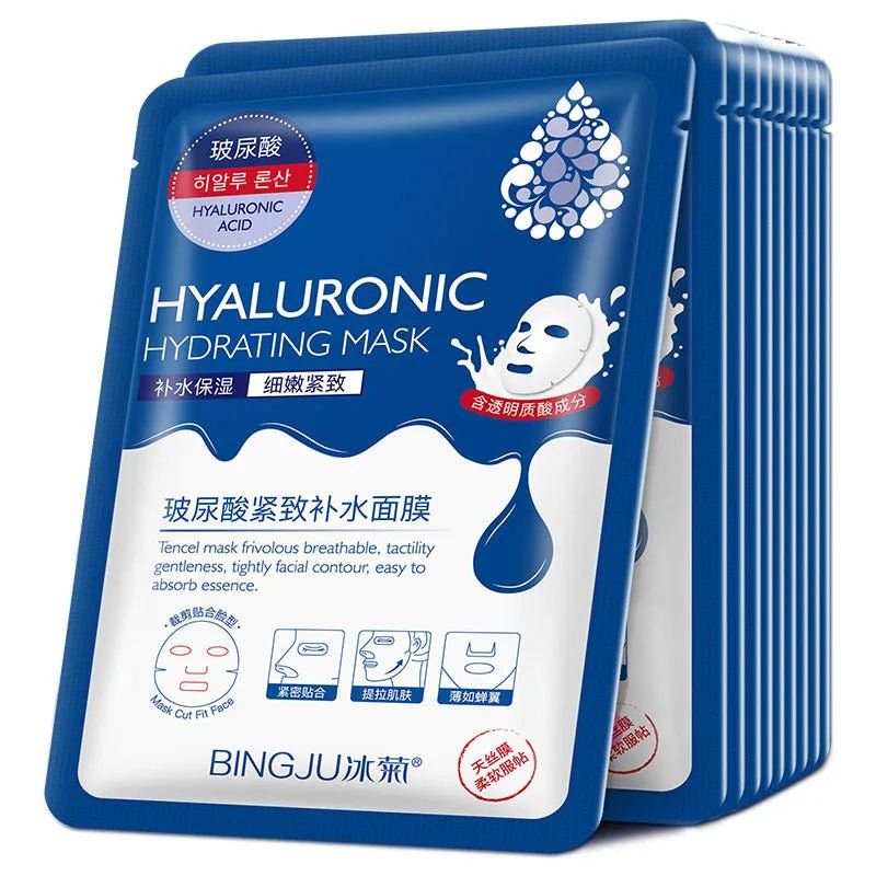 20Pack Hydrating Collagen Hyaluronic Acid Face Masks - Taylor K Shop