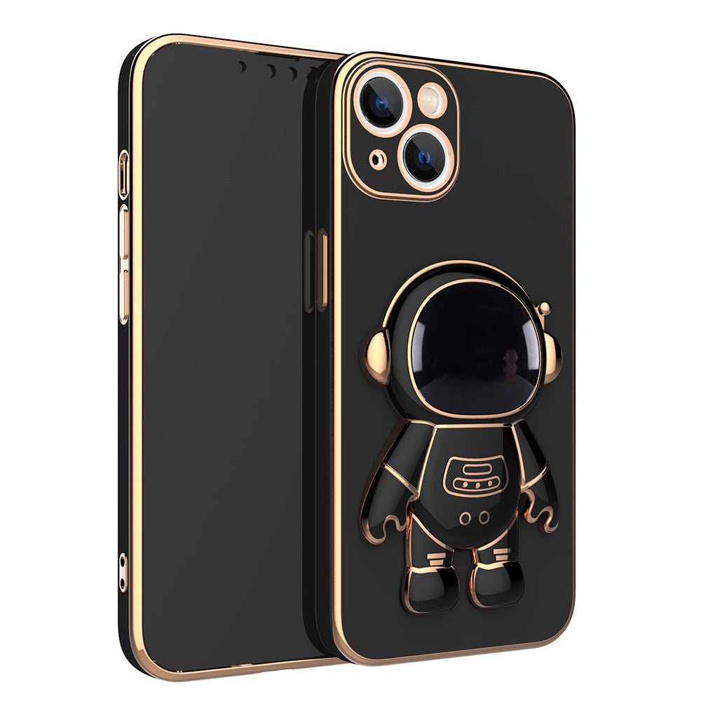 3D Astronaut Phone Case Anti - Drop Electroplating Bracket - Taylor K Shop