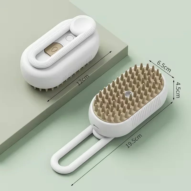 3in1 Electric Pet Grooming Brush with Steam - Taylor K Shop