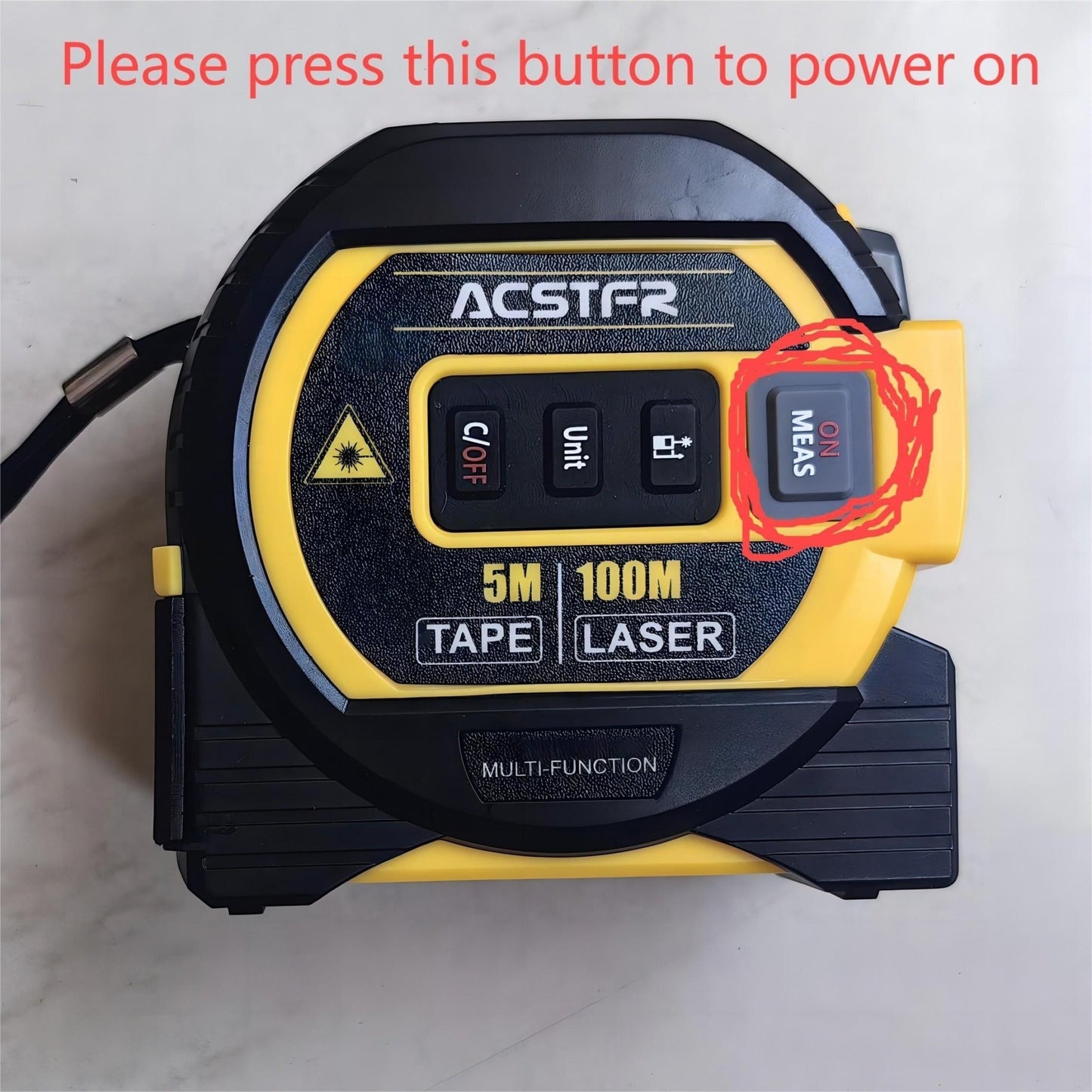 3in1 HighPrecision Laser Tape Measure Tool - Taylor K Shop