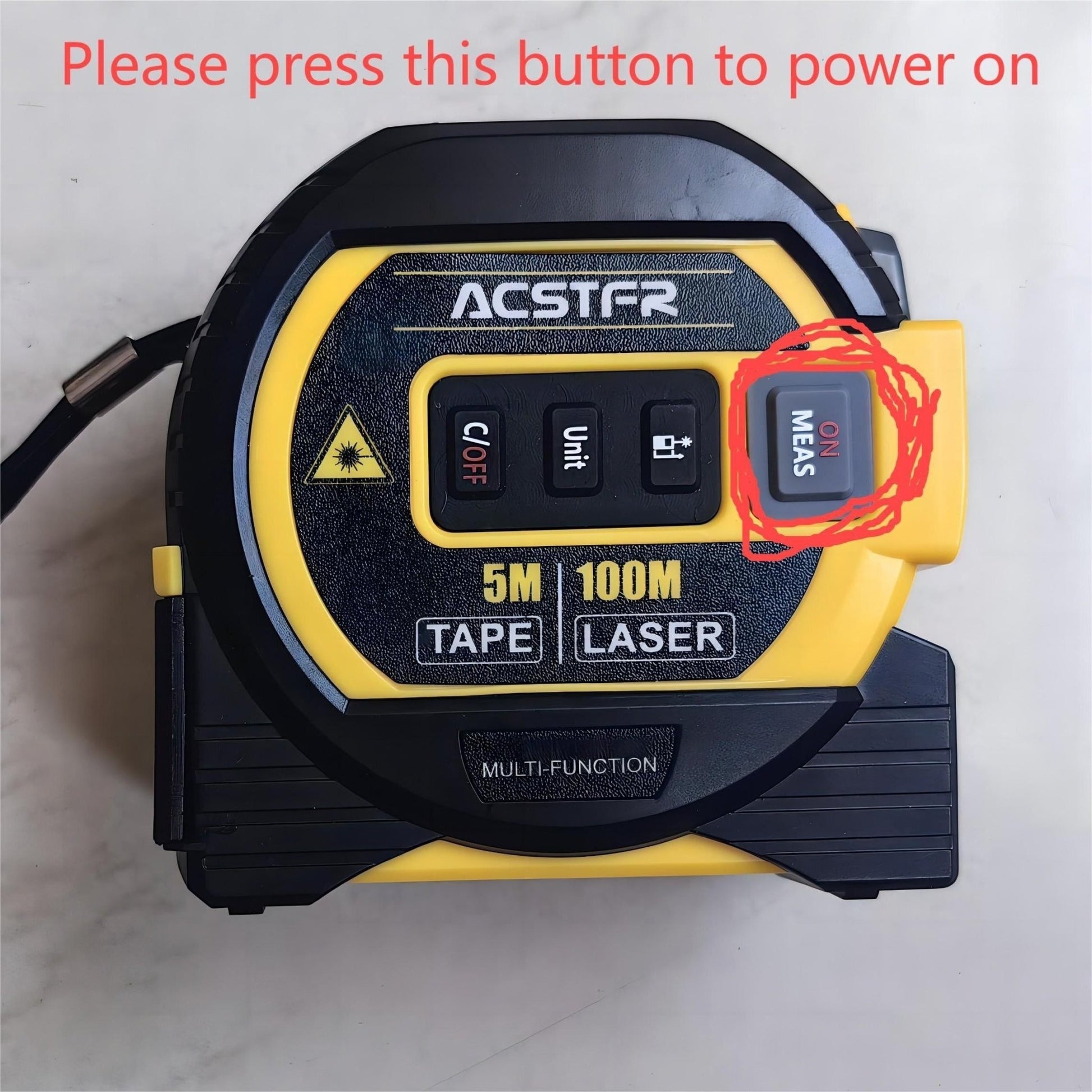 3in1 HighPrecision Laser Tape Measure Tool - Taylor K Shop