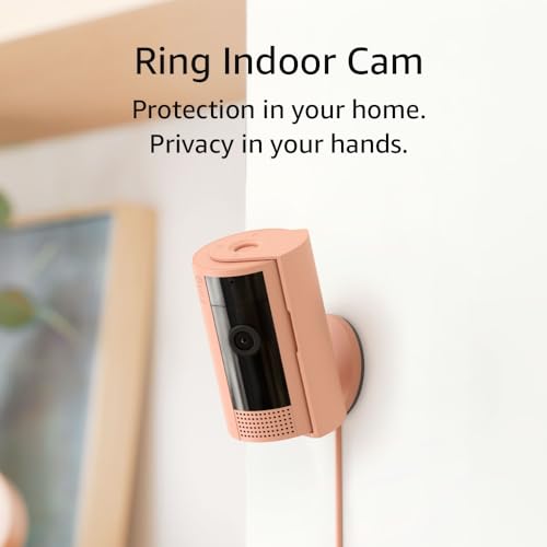 Ring Indoor Cam (2nd Gen) | latest generation, 2023 release | 1080p HD Video & Color Night Vision, Two-Way Talk, and Manual Audio & Video Privacy Cover | White