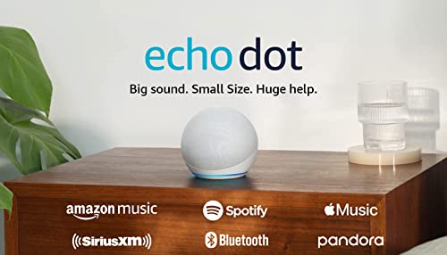 Amazon Echo Dot (newest model), With bigger vibrant sound, helpful routines and Alexa, Charcoal