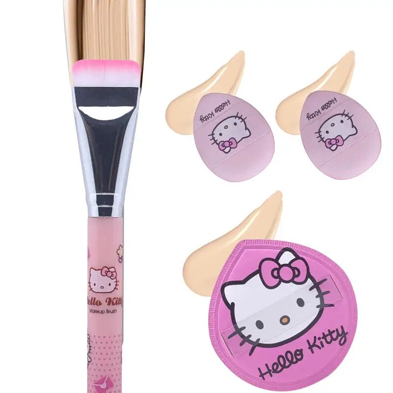 4Piece Hello Kitty Makeup Set Air Cushion Puffs - Taylor K Shop