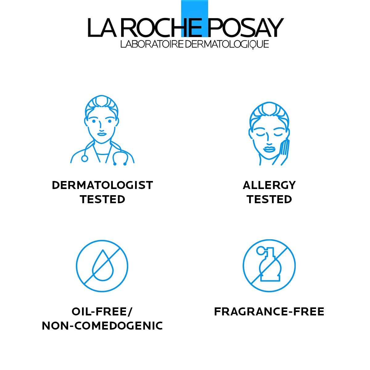 La Roche-Posay Toleriane Double Repair Face Moisturizer, Daily Moisturizer Face Cream with Ceramide and Niacinamide for All Skin Types, Oil Free, Fragrance Free