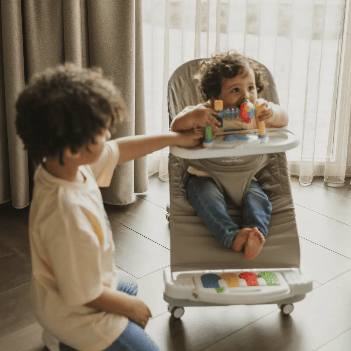 Cuddobaby 4-in-1 Baby Bouncer