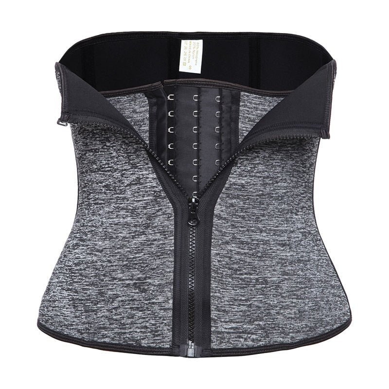 Abdominal Belt High Compression Zipper Neoprene Waist Trainer - Taylor K Shop