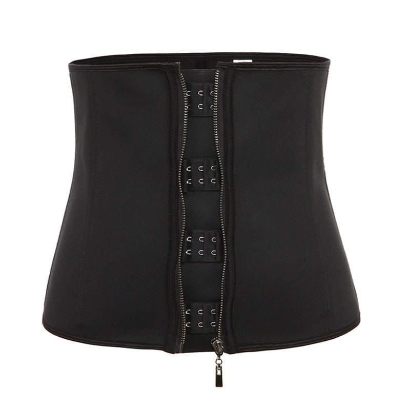 Abdominal Belt High Compression Zipper Neoprene Waist Trainer - Taylor K Shop