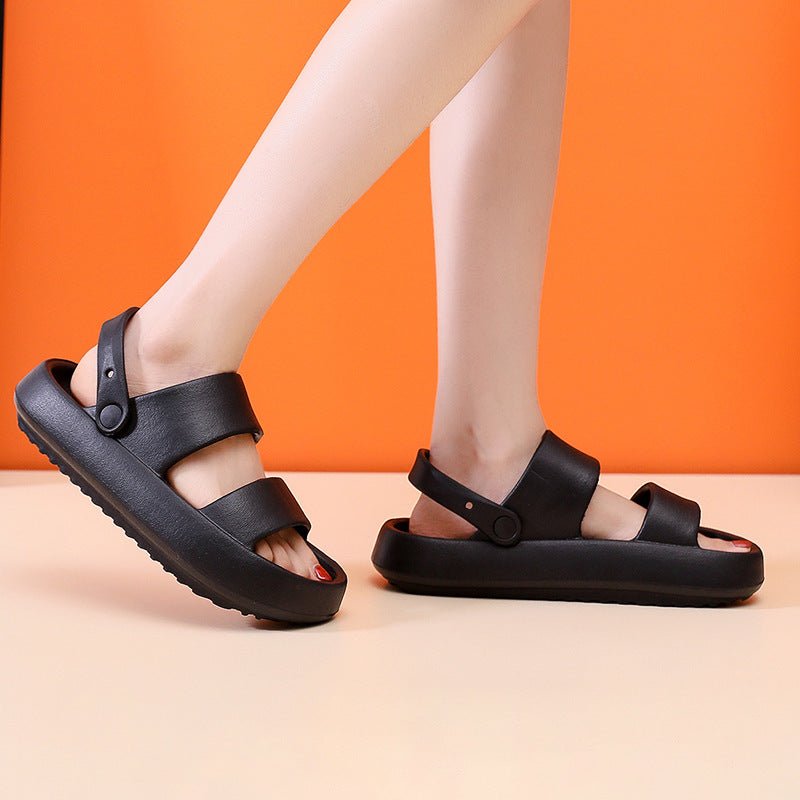 Adjustable Shoes For Women Men Sandals 3cm Thick Bottom Slippers Outdoor - Taylor K Shop