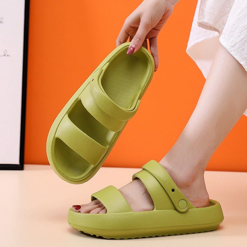 Adjustable Shoes For Women Men Sandals 3cm Thick Bottom Slippers Outdoor - Taylor K Shop
