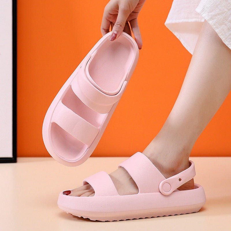 Adjustable Shoes For Women Men Sandals 3cm Thick Bottom Slippers Outdoor - Taylor K Shop