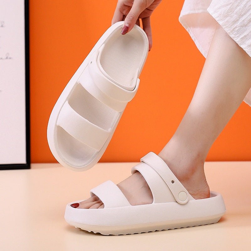 Adjustable Shoes For Women Men Sandals 3cm Thick Bottom Slippers Outdoor - Taylor K Shop