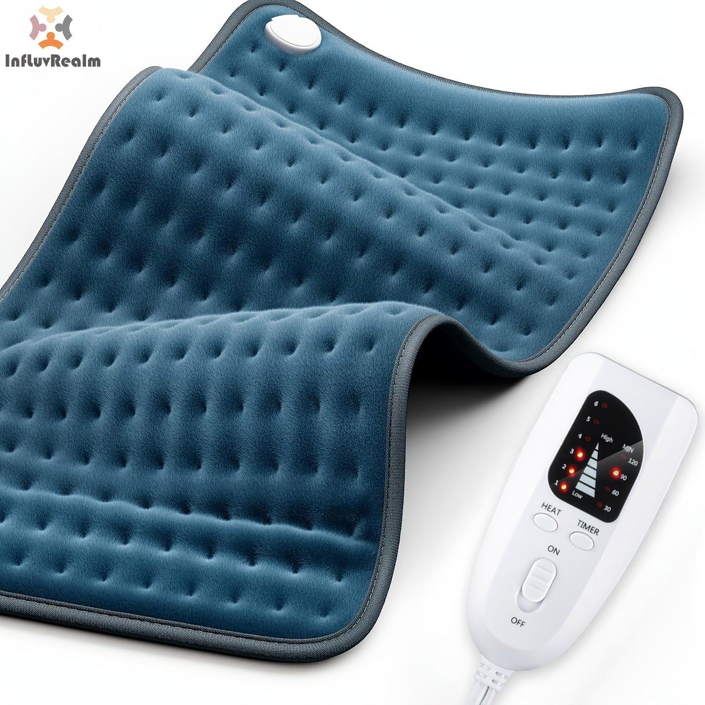 Adjustable Washable Electric Heating Pad for Back and Neck - Taylor K Shop