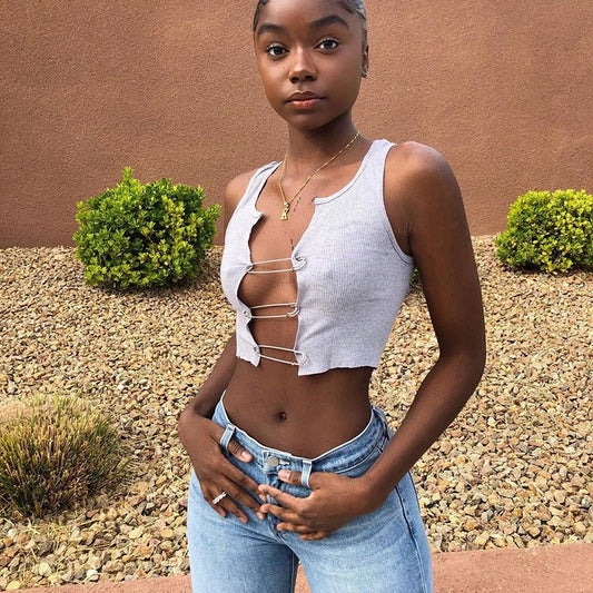 All - match cropped blouse - Taylor K Shop