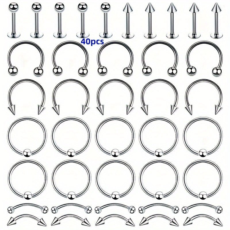 AllInOne Stainless Steel HipHop Body Piercing Kit - Taylor K Shop