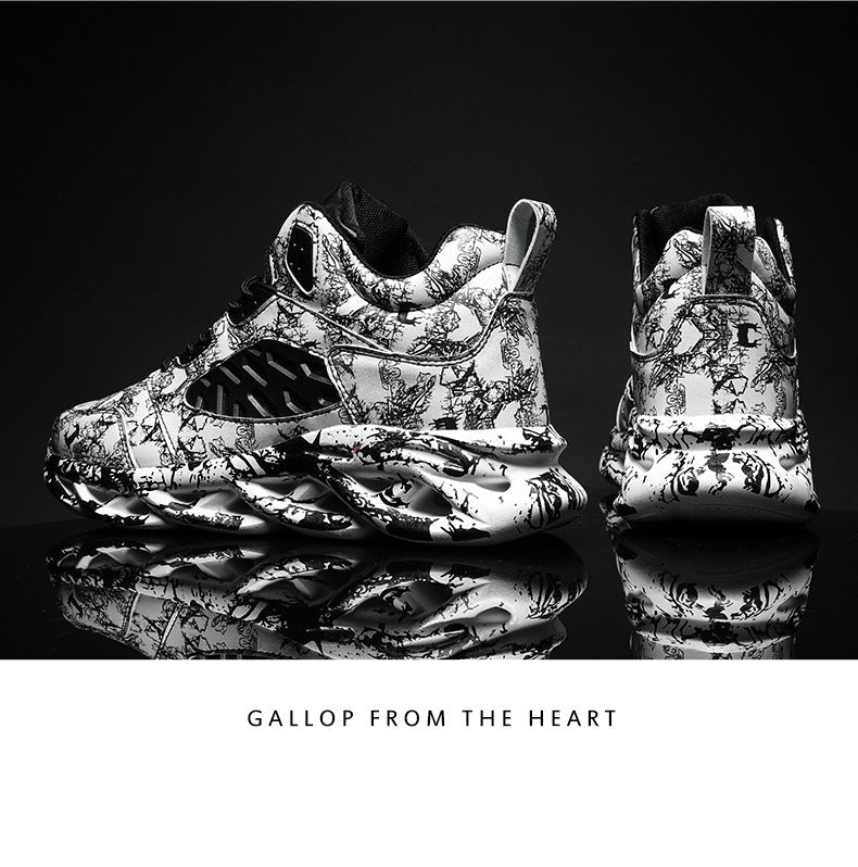 Basketball shoes sports casual men's shoes - Taylor K Shop