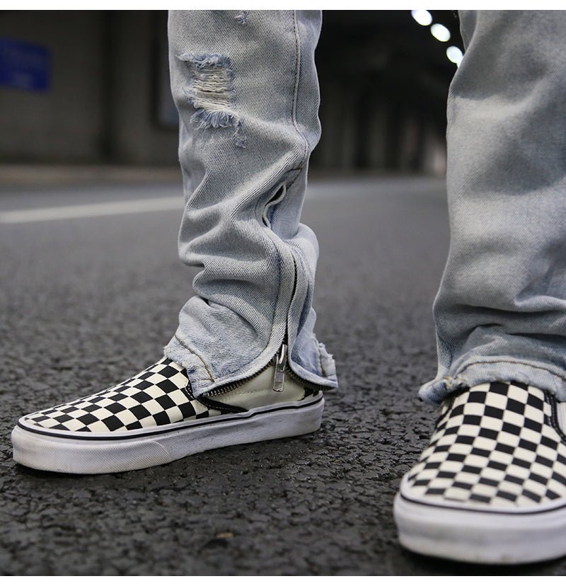 Big hole jeans - Taylor K Shop