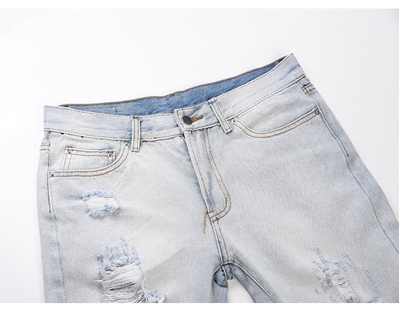 Big hole jeans - Taylor K Shop