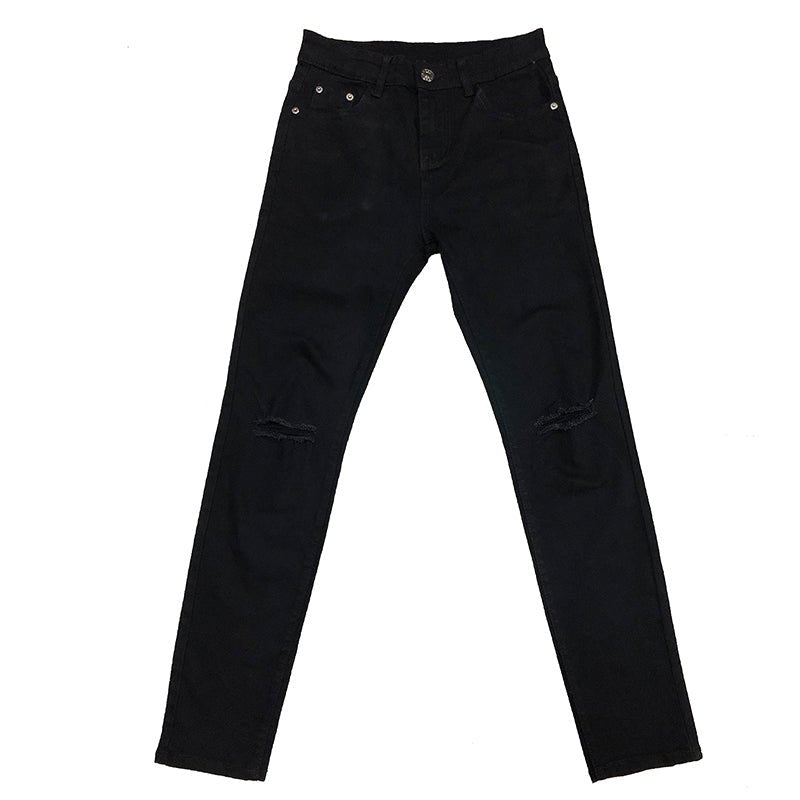 Black ripped jeans - Taylor K Shop