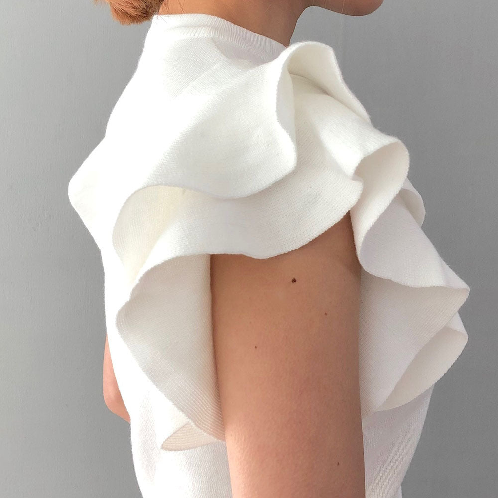 Blouse Met Ruches Floured jacket - Taylor K Shop