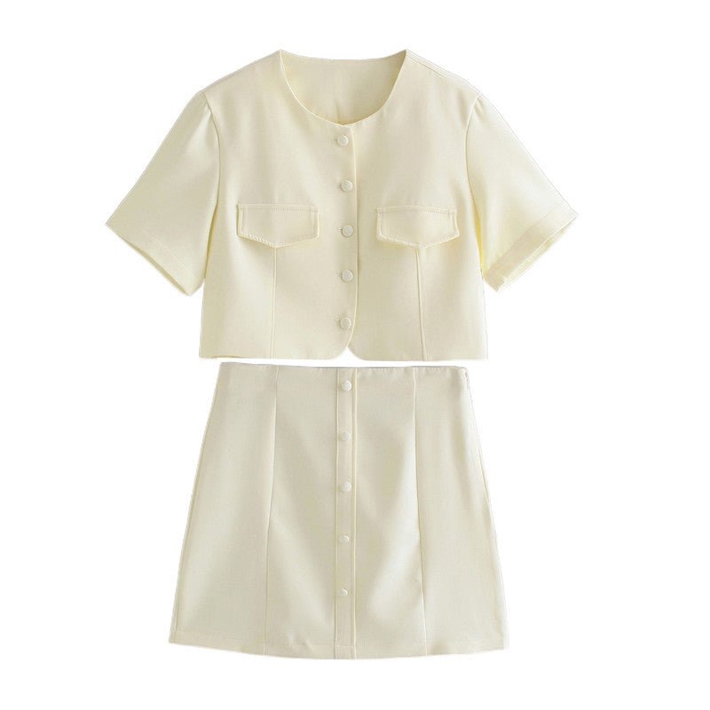 Blouse Women's Button - embellished Linen Blouse - Taylor K Shop